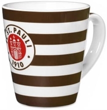 St. Pauli - Logo Streifen, Kaffeebecher