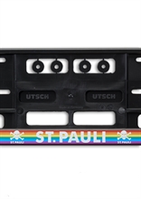 St. Pauli - Regenbogen, Nummernschildhalter