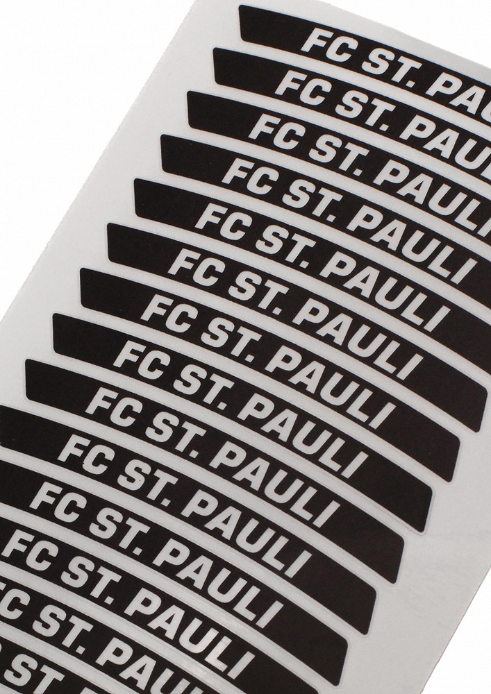 St. Pauli - reflektierende Fahrradfelgen Sticker 