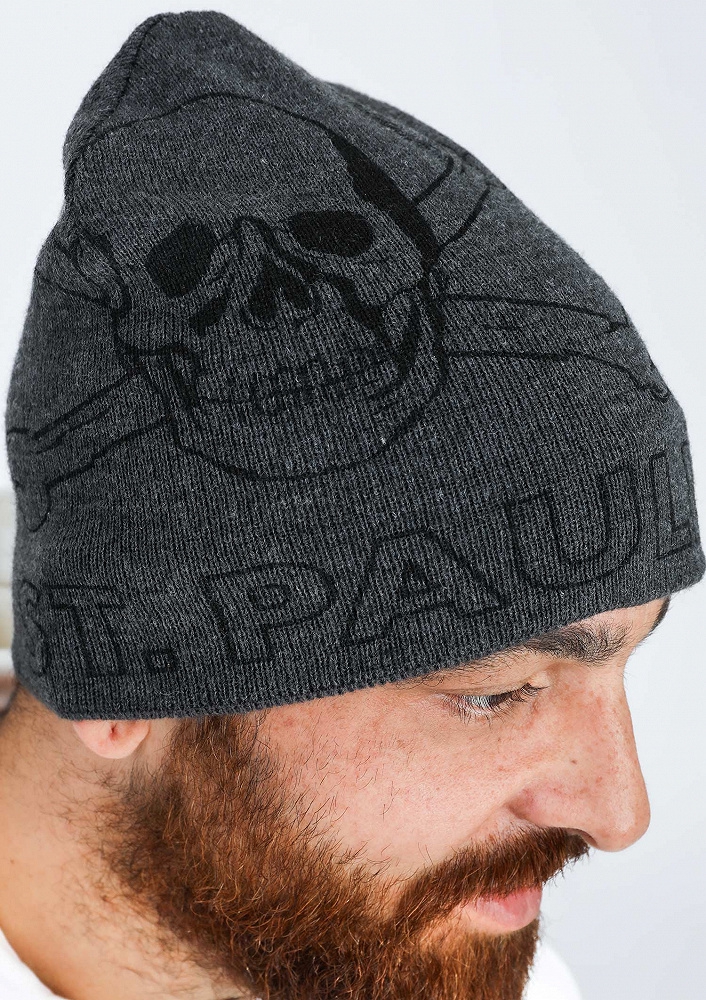 FC St. Pauli - Totenkopf, Wendemtze Beanie