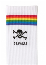 St. Pauli - Totenkopf Regenbogen, Tennissocken