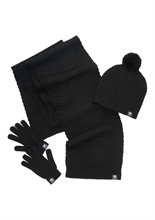 FC St. Pauli - Totenkopf, Mtze-Schal-Handschuheset