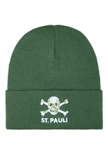 FC St. Pauli - Totenkopf Oliv-Stick, Mtze