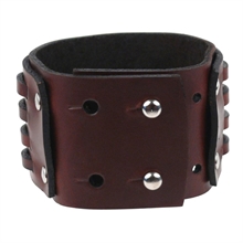 Lederarmband geflochten