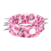 Spitznietenarmband - Leopard