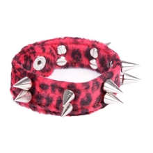 Spitznietenarmband - Leopard