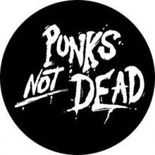 Punks not dead - Button