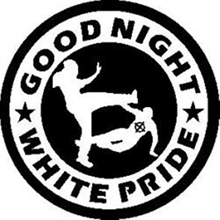 Good Night White Pride - Button