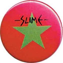 Slime - Stern/Schriftzug, Button