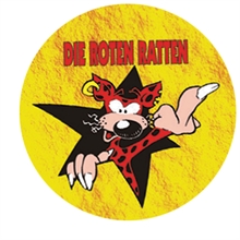 Rote Ratten - Button
