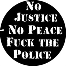 No Justice - Button