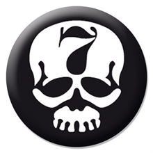 7er Jungs - Skull, Button