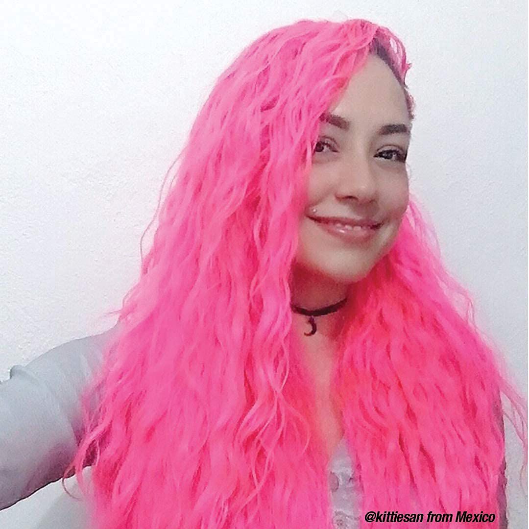 Manic Panic - Cotton Candy, Haartnung