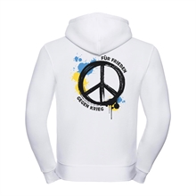 Ukraine - Fr Frieden gegen Krieg, Zip-Jacke
