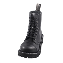 Steel - Full Black, 8-Loch Boots