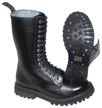 Steel - Full Black, 15-Loch Boots