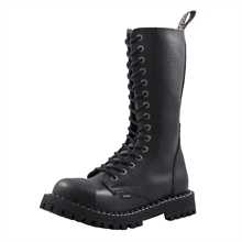 Steel - Full Black, 15-Loch Boots
