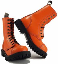 Steel - Full Orange, 10-Loch Boots