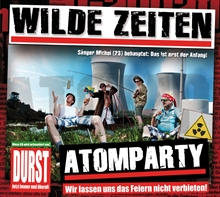 Wilde Zeiten - Atomparty CD