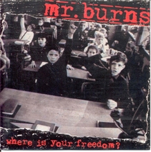 Mr. Burns - Where is your Freedom?, CD