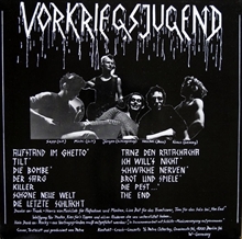 Vorkriegsjugend - Vorkriegsjugend, LP schwarz